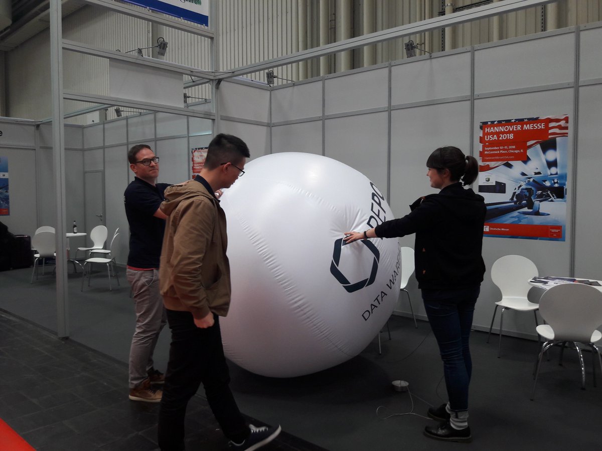RecordEvolution's tweet photo. Bye Bye #repods #balloon :( We will miss you. #HM18 was a great success. Thanks for joining us !
#DataScience #lastday #DataWarehouse #predictivenaintenance #testforfree #newcustomers https://t.co/fh4kh6tZIC