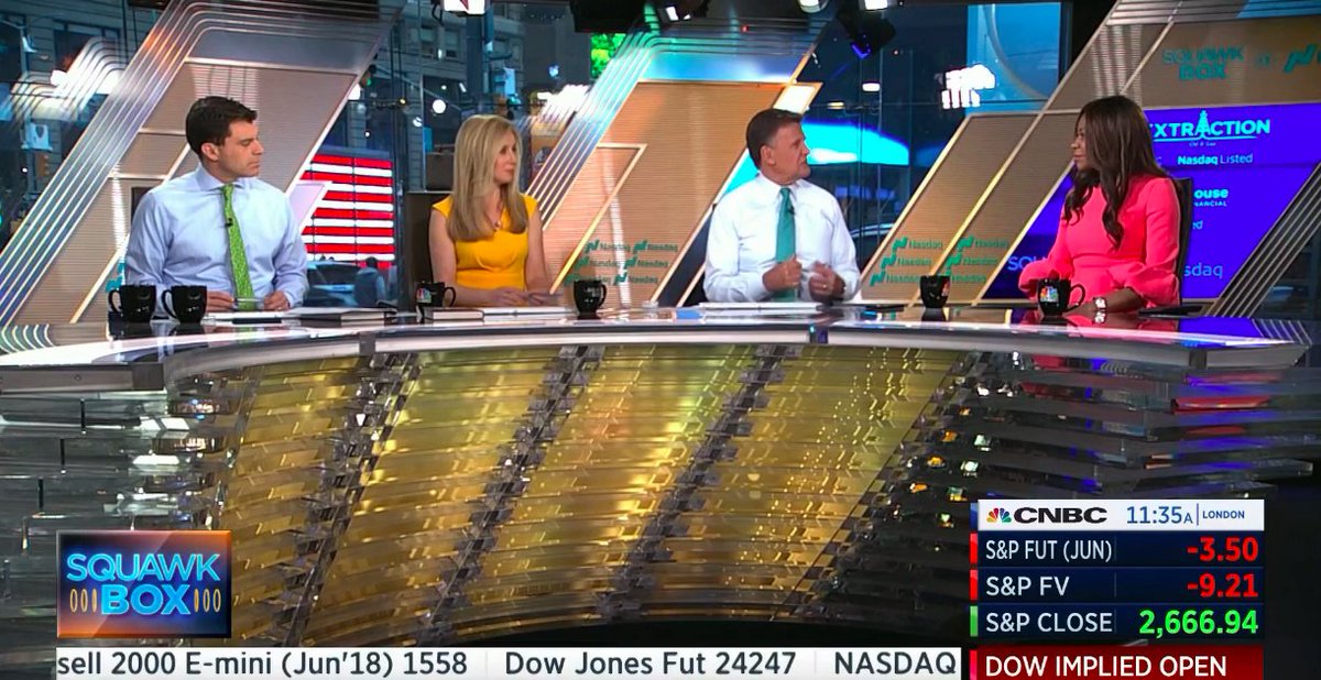 Dambisamoyo's tweet photo. Stopped by @SquawkCNBC earlier today with @JoeSquawk @BeckyQuick and @andrewrsorkin to share the solutions laid out in #edgeofchaosbook
Why not watch? https://t.co/s6gSU1OdEv
#SquawkCNBC #BookTour #BookLaunch #SquawkNBC #Getsmarter https://t.co/BTzNWrJX8e