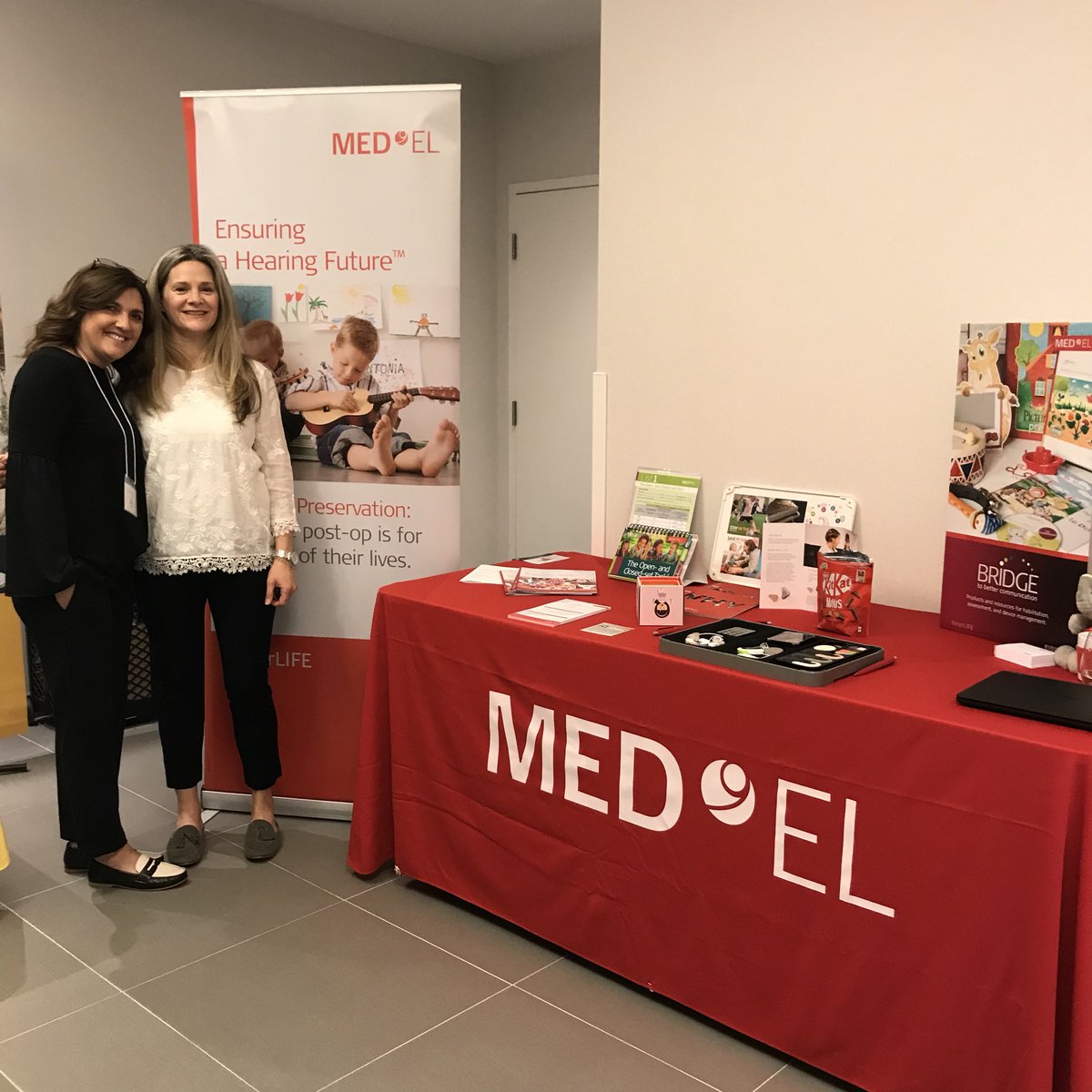 SoundIntuition's tweet photo. Judy and Suzanne of @medel have joined us today at our spring WESS conference. #wessapril2018 https://t.co/Tt2xIJ1Y9I