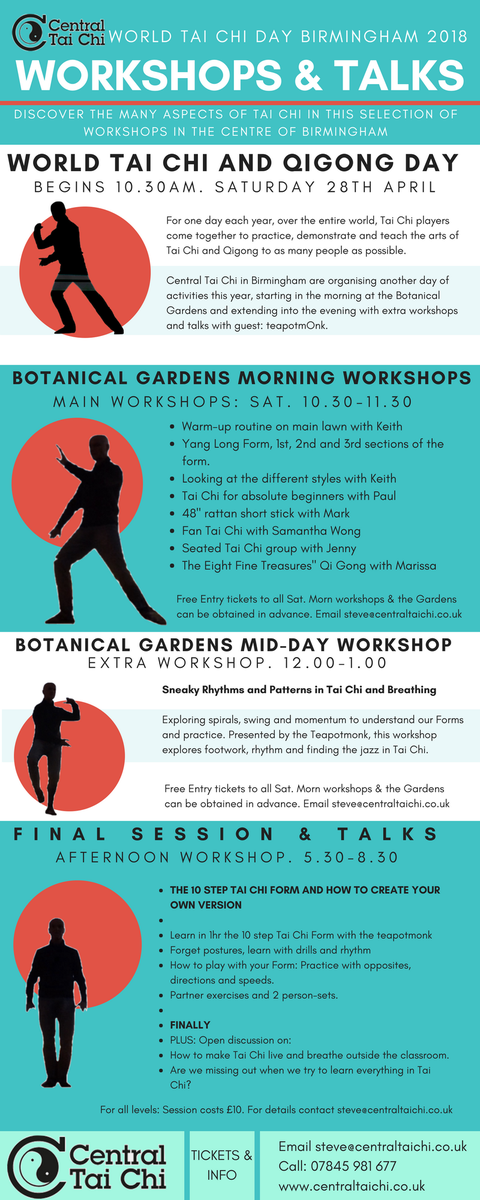 teapotmOnk's tweet photo. What are you doing tomorrow? Come and learn #TAICHI in #Birmingham Botanical Gardens with Central TaiChi School and teapotmonk during #WTCD - Find out more here https://t.co/y4k5kYU1yH https://t.co/Rd3XFGeK4O