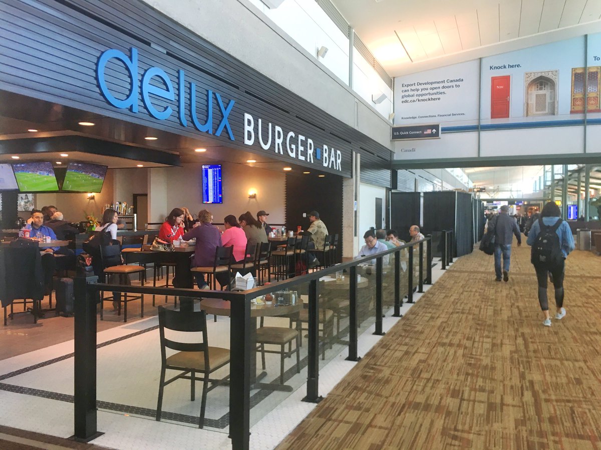 We are thrilled to announce that our <a href="/FlyEIA/">FlyEIA (No longer active)</a> location is NOW open! Stop by to see us on the way to your next destination ✈️ #flyeia #yeg #deluxburgerbar