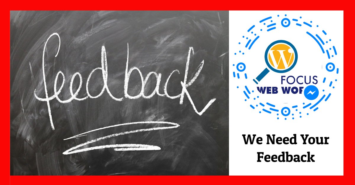 FocusWebWorks's tweet image. Focus Web Works customers, we need your feedback.  Please let us know how we are doing.  Just click here: goo.gl/woA1EV