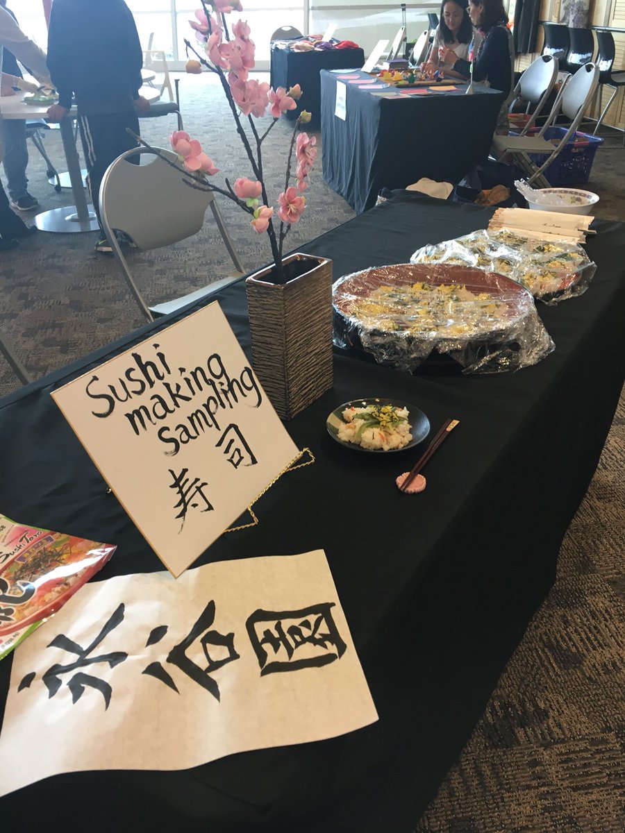 OnondagaCC's tweet photo. We’re celebrating Japanese Culture in Gordon today all thanks to @OCCLACROSSE player Koichi Nakamura! #ONEOCC #AsianPacificCulturalHeritageMonth https://t.co/fS3TC2yQIr