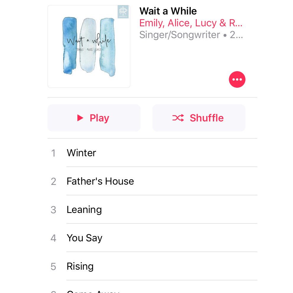 Room1Project's tweet photo. ‘WAIT A WHILE’ - EMILY, ALICE, LUCY // OUT NOW! https://t.co/2Z6JBUtv5S