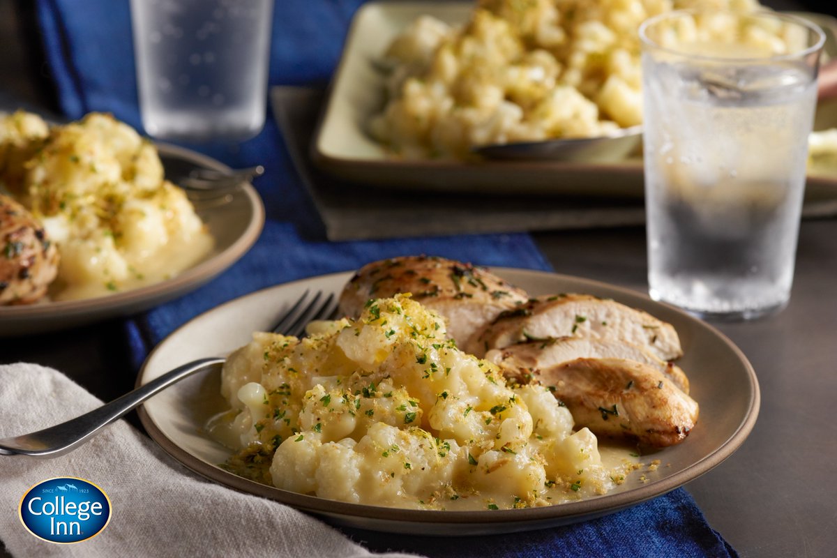 Give potatoes the night off with our Stove Top Cauliflower Gratin. The added bonus - no baking required.

cllege.in/XSvgMb

#FridayFeeling #CollegeInnBroth #Dinner