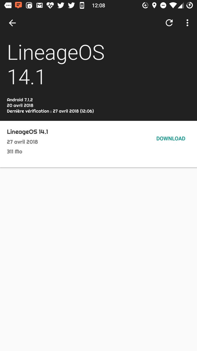 OunafFanou's tweet image. @LineageAndroid 👌
#LineageOS 
#Nougat 
#RomManager 
#RootCheck 
#TWRP 
#GalaxyS4