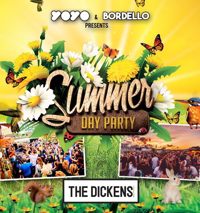 DickensInn's tweet image. This coming bank holiday Sunday 6th May @yoyo_boro join forces with @bordelloboro to bring you the ultimate Summer Day Party!! 4pm till 10pm! Don’t miss out! #thedickens #dickensinn #dickens2 #yoyo #bordello #summer #daytime #dayparty #middlesbrough #boro #teesside
