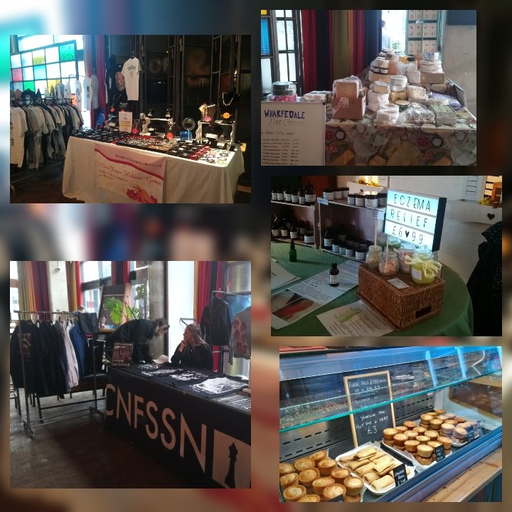 @EventLwp Stalls with final touches and ready to welcome you at <a href="/Dock_29/">Dock 29</a> <a href="/LeedsDock/">Leeds Dock</a> #thefridayfeast #streetfood #crafts #clothing #arts #jewellery <a href="/JiggleApparel/">Get Weird!</a> <a href="/Ycandleco/">TheYorkshireCandleCo</a>
<a href="/organicallyu/">Organically You</a> <a href="/pickardspies/">Pickard's Deli</a> <a href="/wdfinecheeses/">jeremy benn</a>