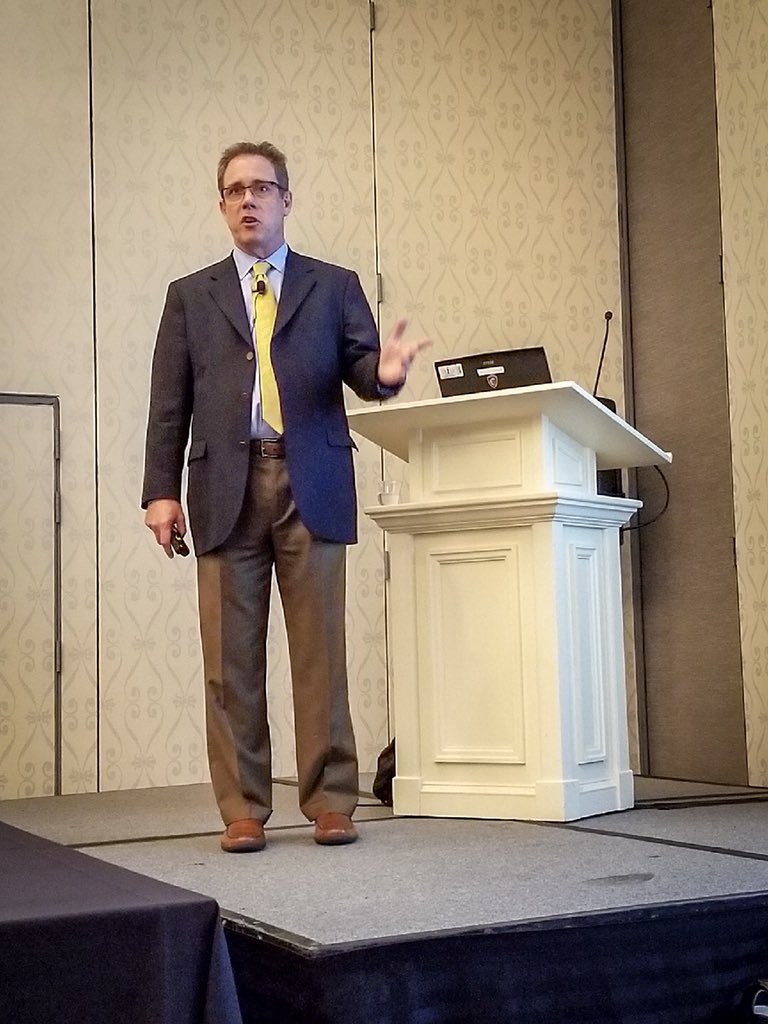 TheFSMB's tweet photo. FSMB’s Chief Information Officer, Mike Dugan (@mpdugan) is updating #FSMBAM2018 about the many products & services we have available to assist member boards, physicians and licensing & credentialing professionals https://t.co/iU8MFT40eY