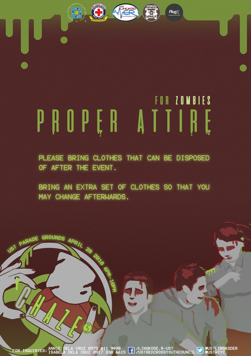 A few reminders for the participants of CHAZE 5.0 😊