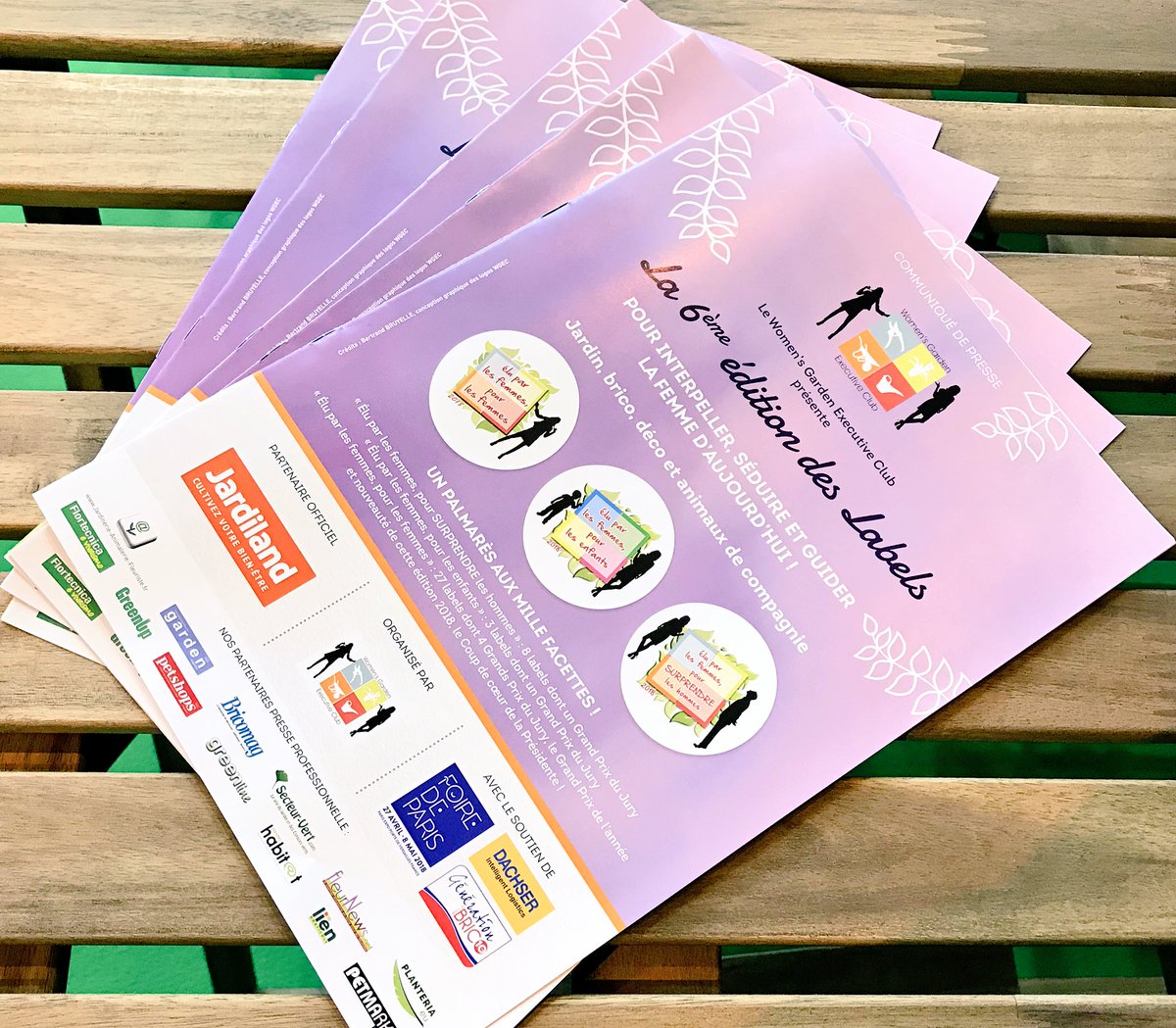 [En ce moment] Remise des Prix des « Women’s Garden Executive Club » 🏆 à la Bulle Éphémère Pavillon 1. 👩‍🌾 #foiredeparis #jardin