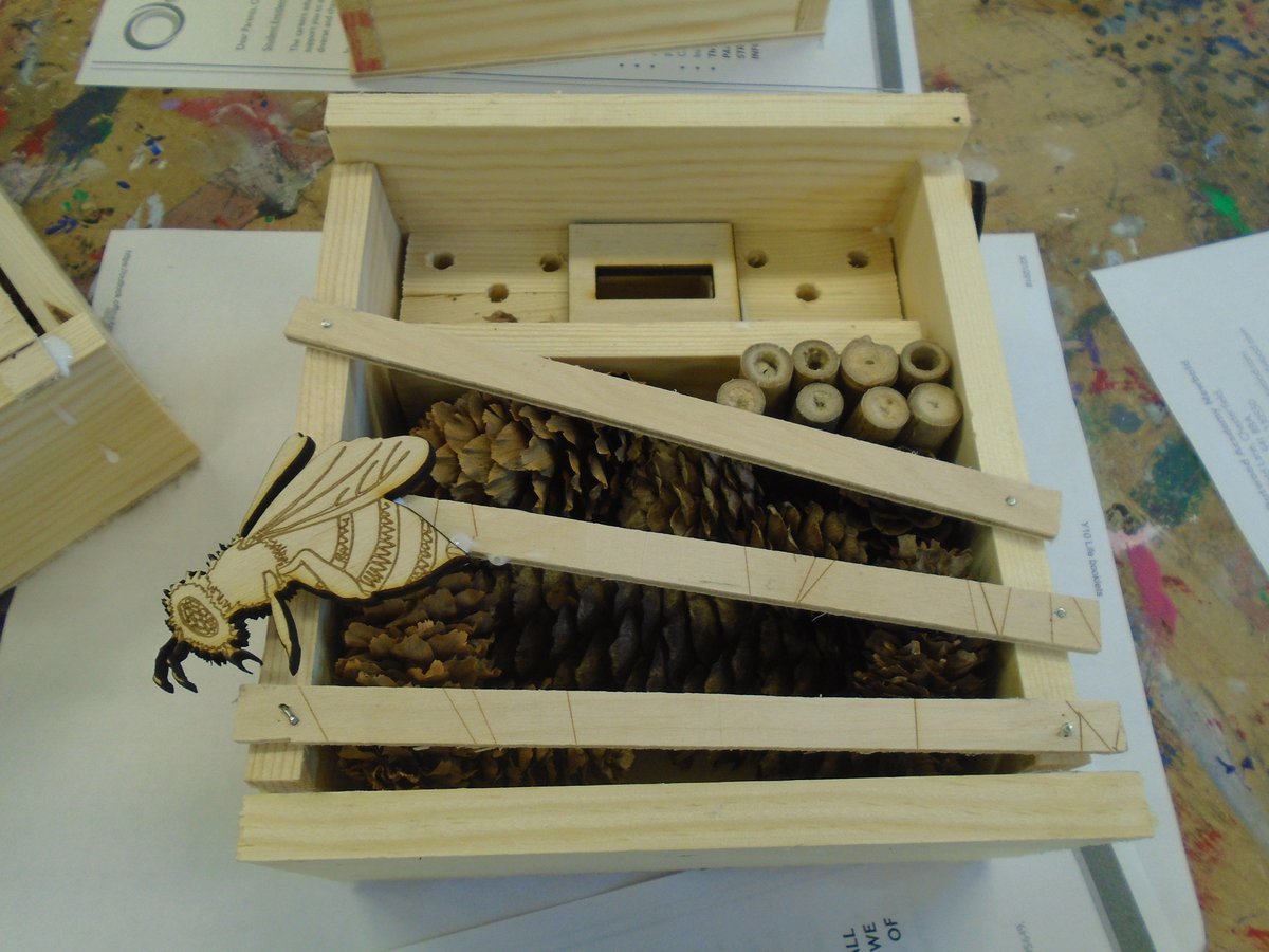 OAN__DT's tweet photo. and here are some more.... #recycling #hibernation #insecthouses #RMrocks! https://t.co/vsnilWkmmm
