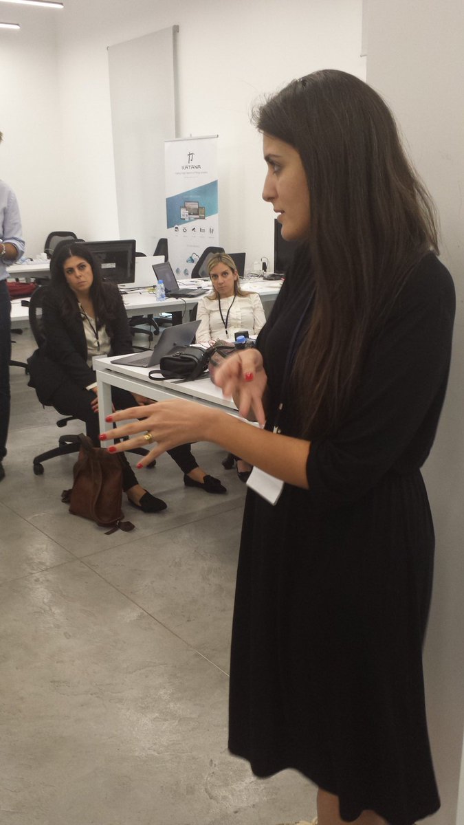 GENinnovate's tweet photo. #BeirutEditorsLab #Hackaton @GENinnovate with @WamdaME @ICFJ @madonnakhafaja @IJNetArabic at @Flat6LabsBeirut the teams expressed their problems and solutions in one minute https://t.co/fSubsWJs4I