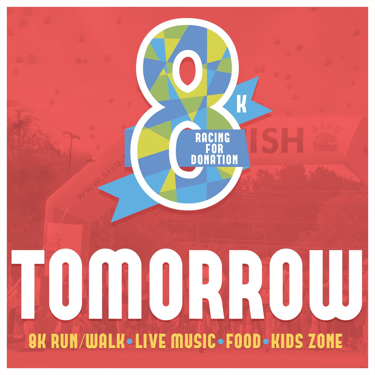 DonateLifeMS's tweet photo. Registration for tomorrow's "Racing for Donation" 8k ends at noon today. Packet pick-up is today from 11 a.m. - 6 p.m. at @StinkyFeetAth . Walk-up registration will begin tomorrow at 6:30 a.m. https://t.co/OGEwE50cPj
