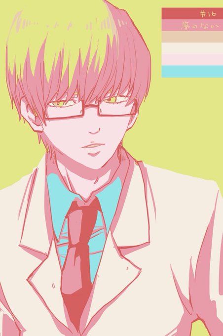 リプもらった番号の色で絵を描くタグのtwitterイラスト検索結果