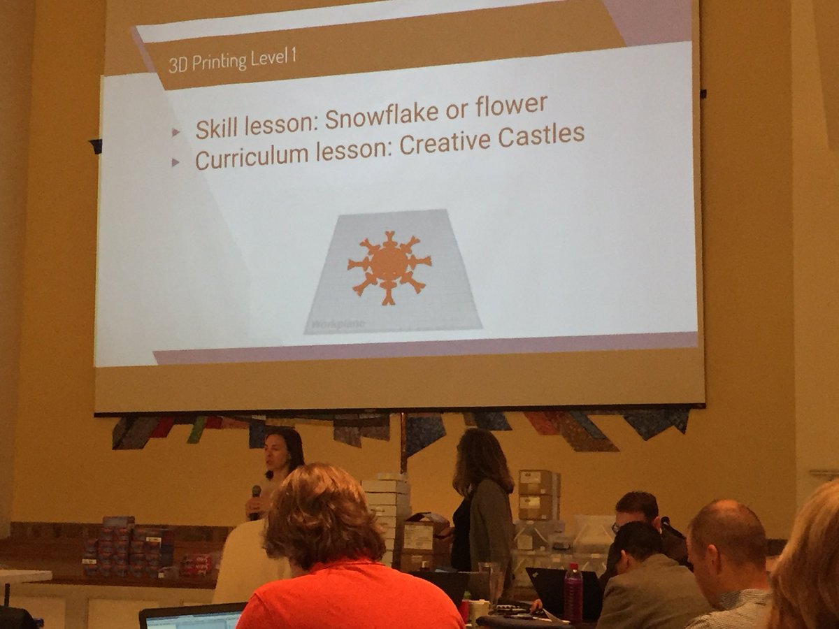 MrMillerSAS's tweet photo. Love this new set up and approach for 3D printing integration across content areas! #AOBtechday @StAugustineElem @JoeOlesek @JimSellinger @nancyreed123 @ArchbaltSchools https://t.co/3QaNgLQXZP