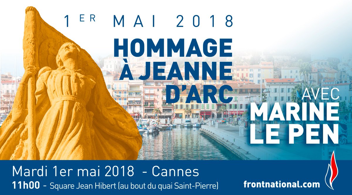 Résultat de recherche d'images pour "marine le pen et jeanne d'arc"