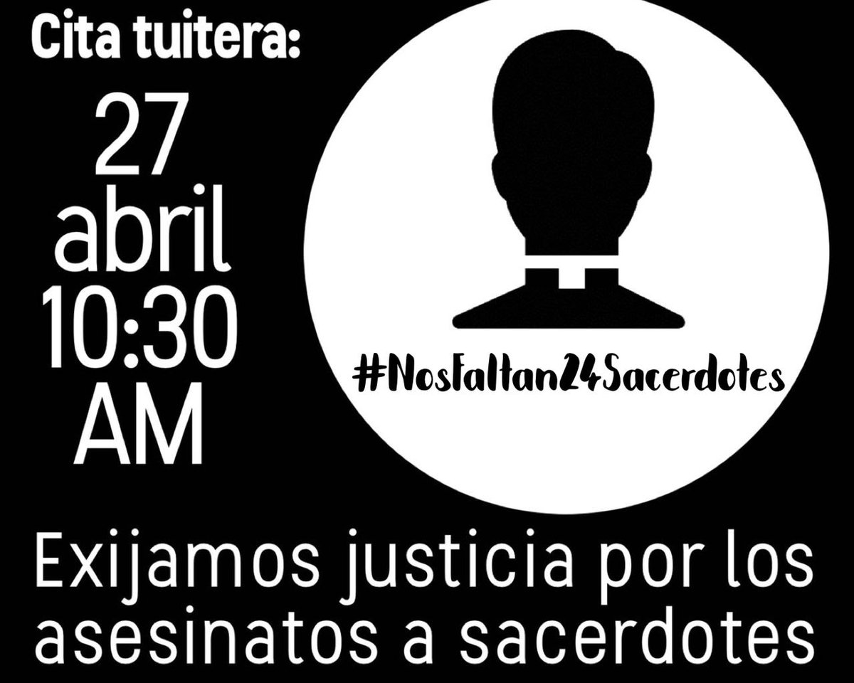 Mayap2000's tweet photo. Patricidio espiritual. Suicidio moral. Demencia social: quitar la vida a quien la ha consagrado por el mayor bien de sus semejantes.  #nosfaltan24sacerdotes. https://t.co/aSsMiFF5Th