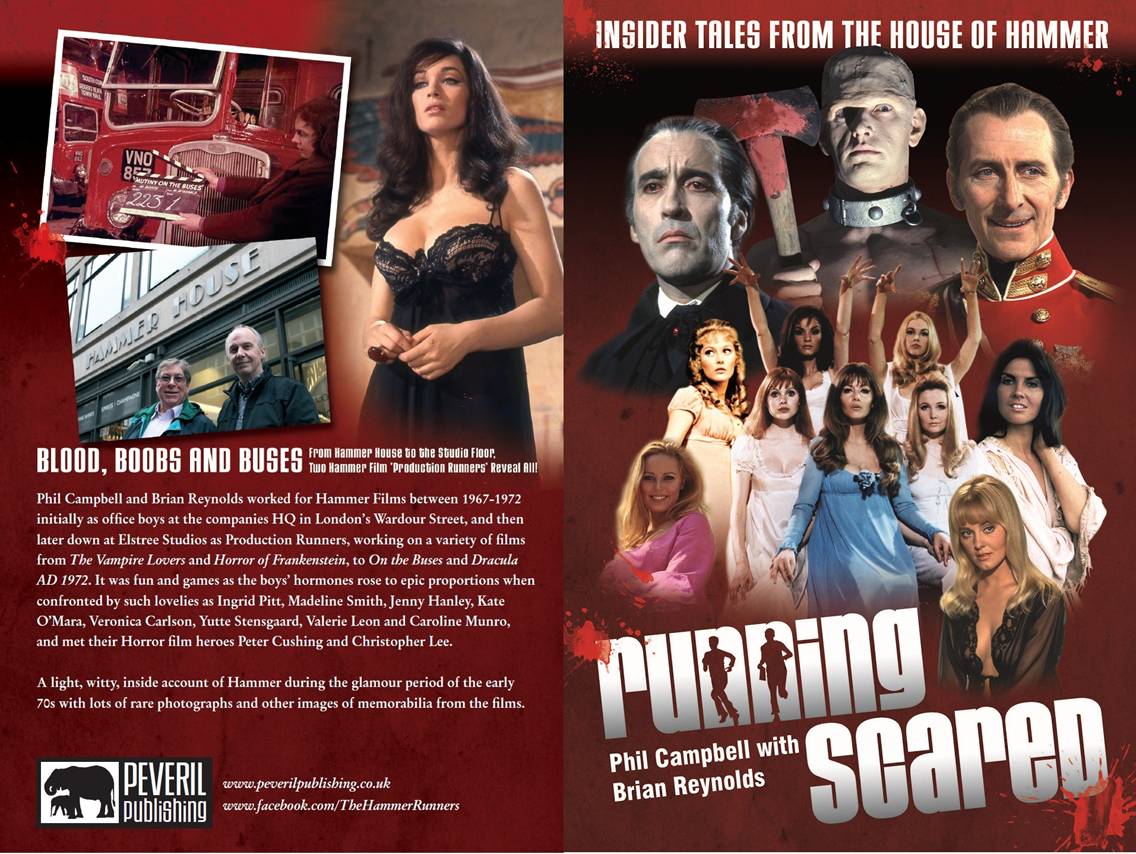 So it's off to the Camden Film Fair tomorrow, with a bag full of my 'RUNNING SCARED' books to sell, and people to meet. Hope to see you there!