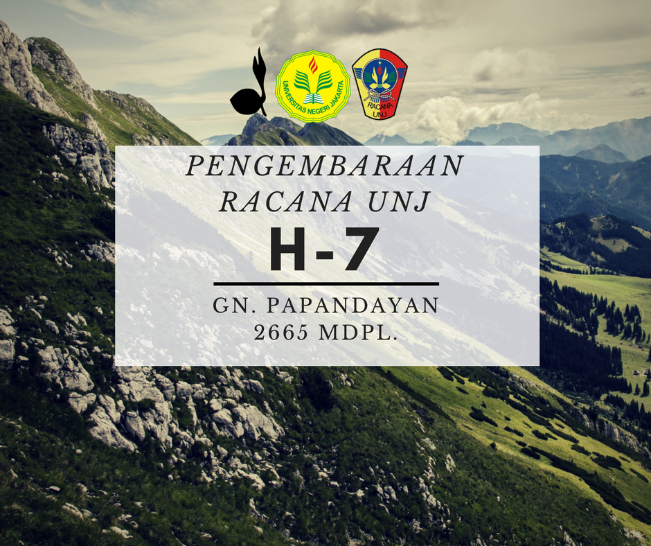 RacanaUNJ's tweet photo. Terettttttt tettt tettttt Halo kakak-kakak, tak terasa sudah H-7 menuju Pengembaraan 2018 Yeayyy seneng dong💐💐 so .. yuk persiapkan diri😊
~semangat pengembaraan 🔥🔥🔥
#RacanaUNJ
#getRIC
#HumasRacanaUNJ2018
#GerakanPramuka
#PramukaUpdate
#Pengembaraan2018 https://t.co/CMPleiJGR3