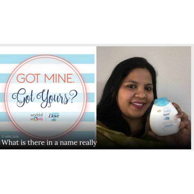 sheerparenting's tweet photo. Thank you @BabyDoveIndia and @World_of_moms for helping bring back the beautiful memories of choosing our child's name! #WorldOfMoms #EveryBabyBeautiful #MyBabyDove #PersonalisedGifts #NameStorieswithBabyDove Read about it here https://t.co/NU8iPKiHLv https://t.co/LsR0FQV7mL