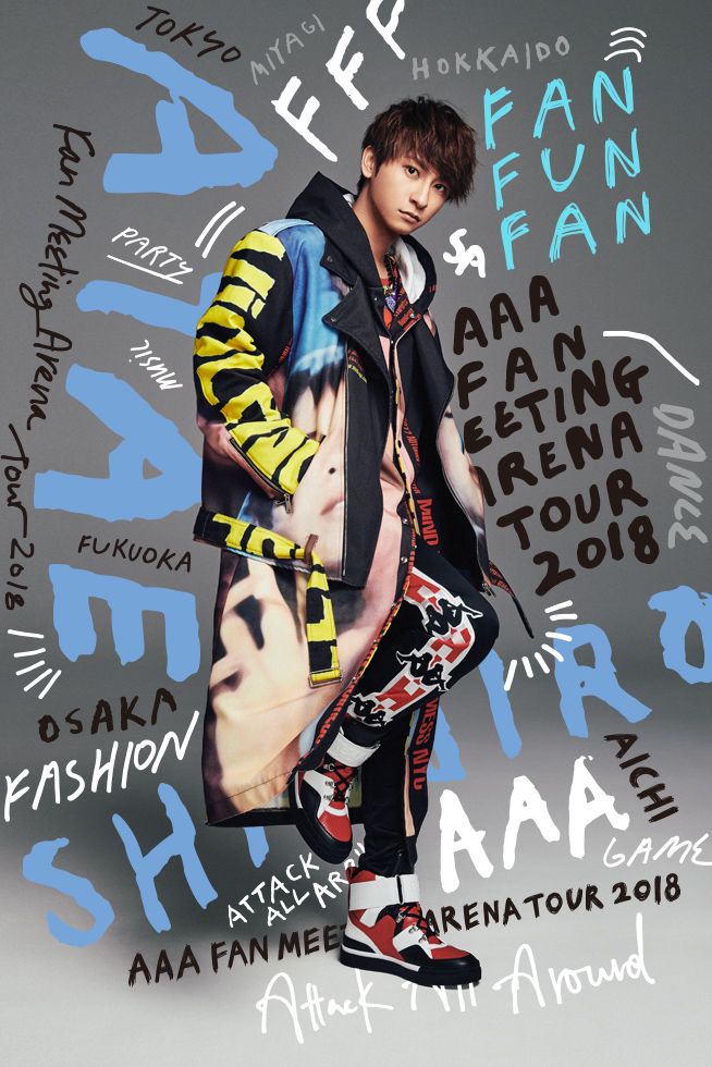 nantoqa's tweet photo. AAA FAN MEETING ARENA TOUR 2018～FAN FUN FAN～

④ Hidaka Mitsuhiro
⑤ Atae Shinjiro
⑥ Sueyoshi Shuta https://t.co/CKiUPEOzuR