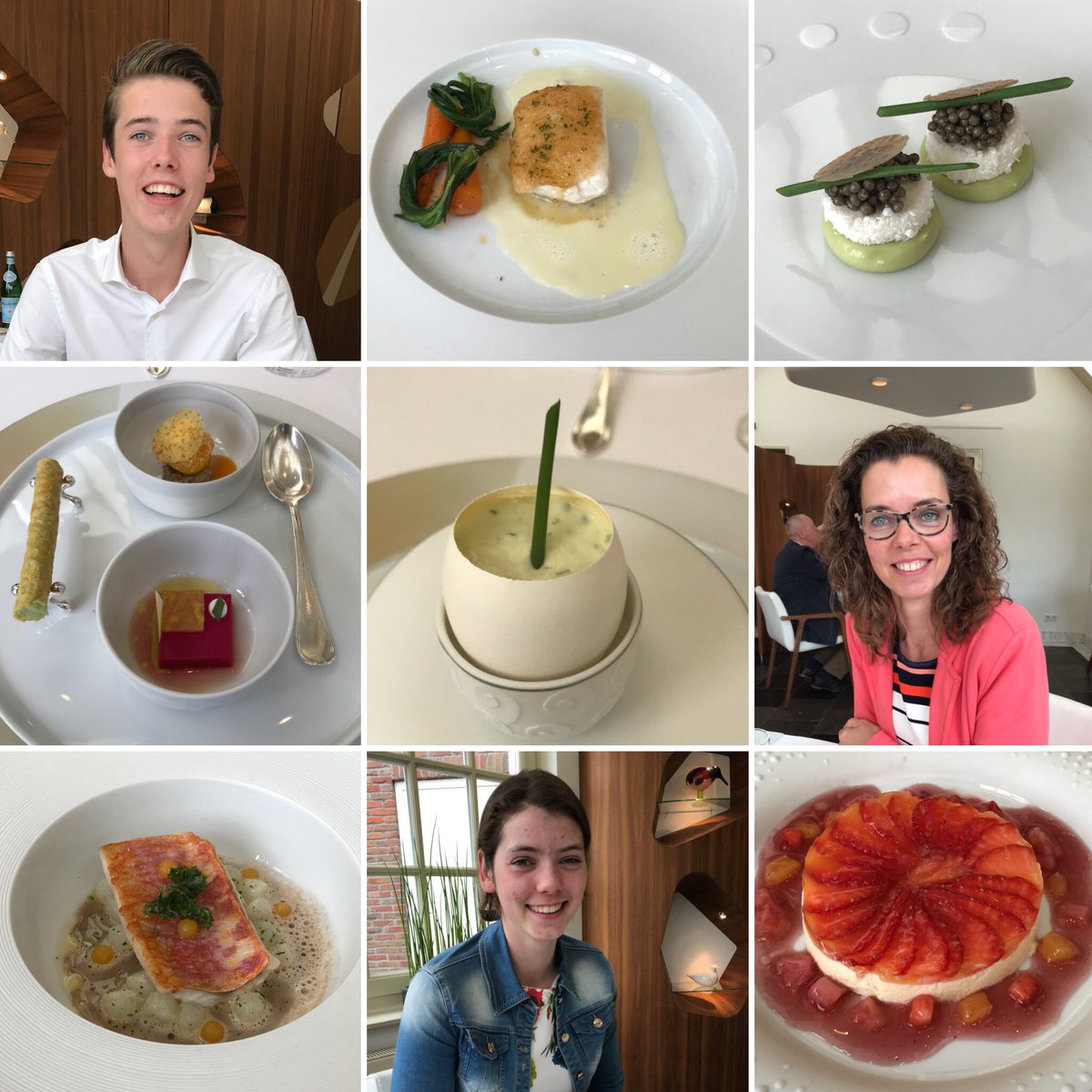 parrotparrot's tweet image. Koningslunch @InterScaldes - fantastisch gegeten en superrelaxte maar zeer professionele bediening onder leiding van Claudia Brevet.
