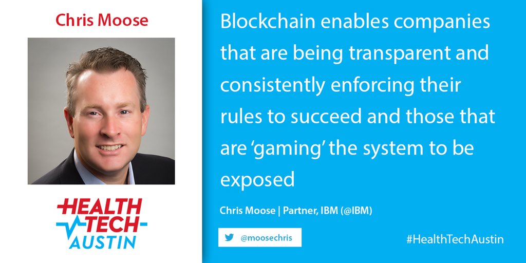 <a href="/IBM/">IBM</a> Partner <a href="/moosechris/">Chris Moose</a> Sharing Some Truth about Blockchain’s Transparency. #blockchaintechnology #HealthcareIT