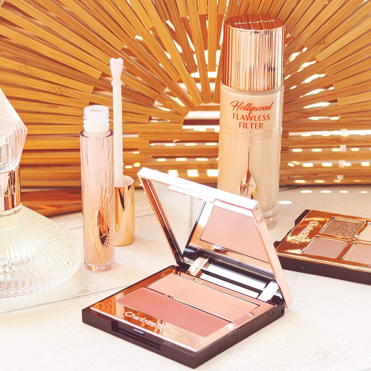 stefaniesweb's tweet photo. Weekend ready 💕 I’ve fallen in love with the new @CTilburyMakeup Beauty Filters Collection 💕 It’s amazing! 💕 #ctmakeup #charlottetilbury #beautyfilters https://t.co/dyAji0tSWk