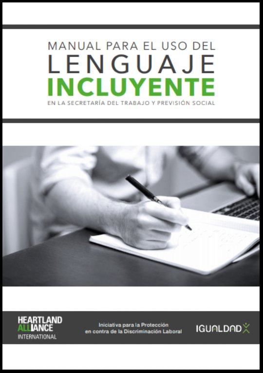 MexicoAh's tweet image. El proyecto #Igualdad diseña una herramienta para orientar sobre el correcto uso del #LenguajeIncluyente.
Visítalo en: alianzaheartlandmex.org/site/recursos-…