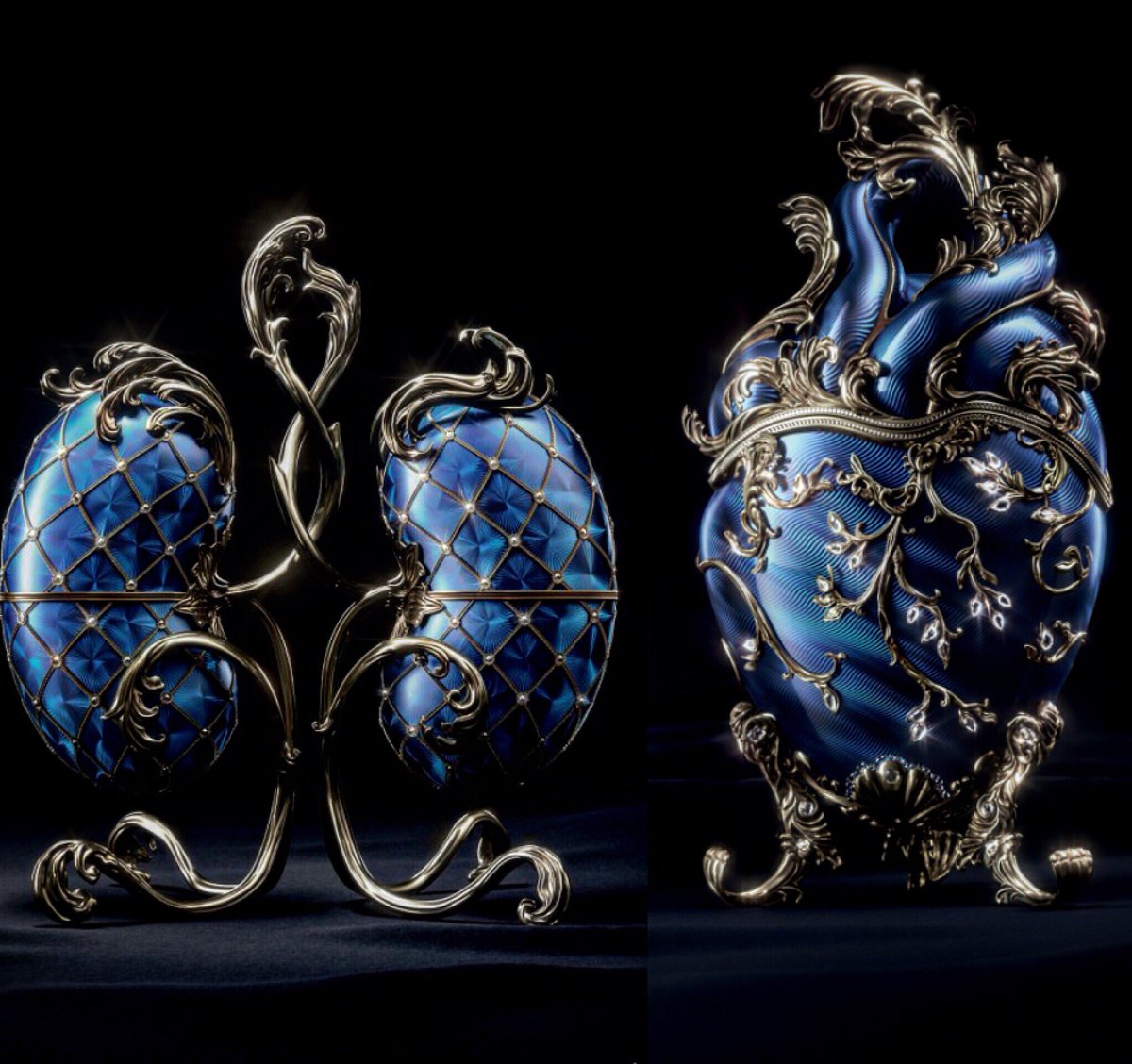 Human organs become Fabergé eggs in Brazilian donation drive. Embracing the concept of ‘who will inherit your greatest wealth’, the print ad campaign for Moinhos de Vento Hospital seeks to improve donation rates by equating precious organs to expensive jewelery. A fantastic idea!