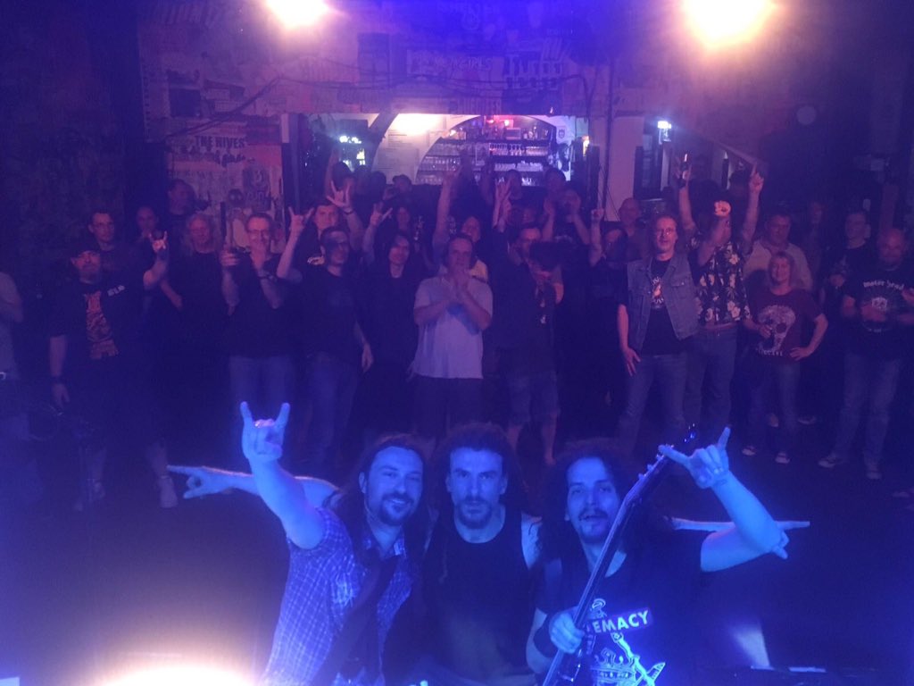 🇧🇪🇱🇺🇩🇪🇨🇭
Let's Rock!
#Warriorsoul #Acidmuffin #K2music #Rockngrowlpromotion