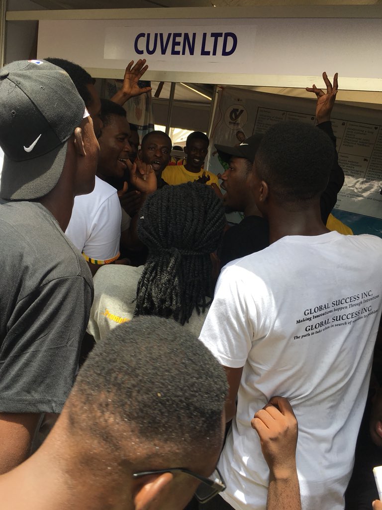 agyei_Jesse's tweet photo. #cuvenltd #UGBSOfficial #UGBSEntrepfair18 π₯π₯ https://t.co/uiCRFeUTQx
