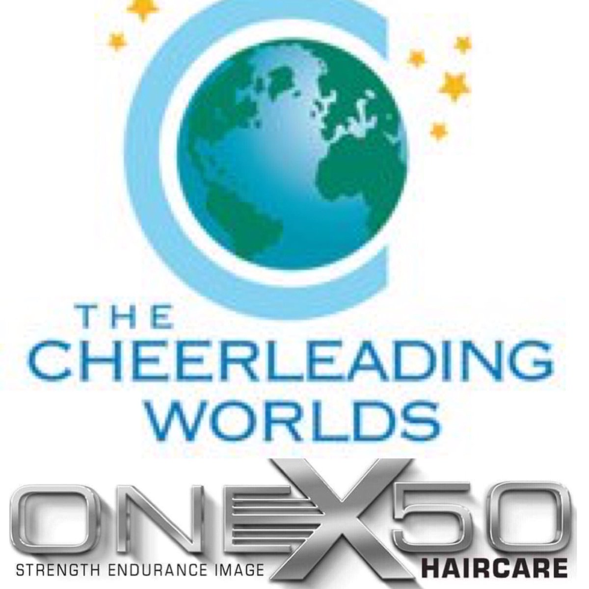 ONEx50's tweet photo. Good luck to everyone competing this weekend!  You got this! #slaythespray #onex50 #rippleeffect #Worlds2018 @cheerUPDATES https://t.co/9xLIZ6nT2M