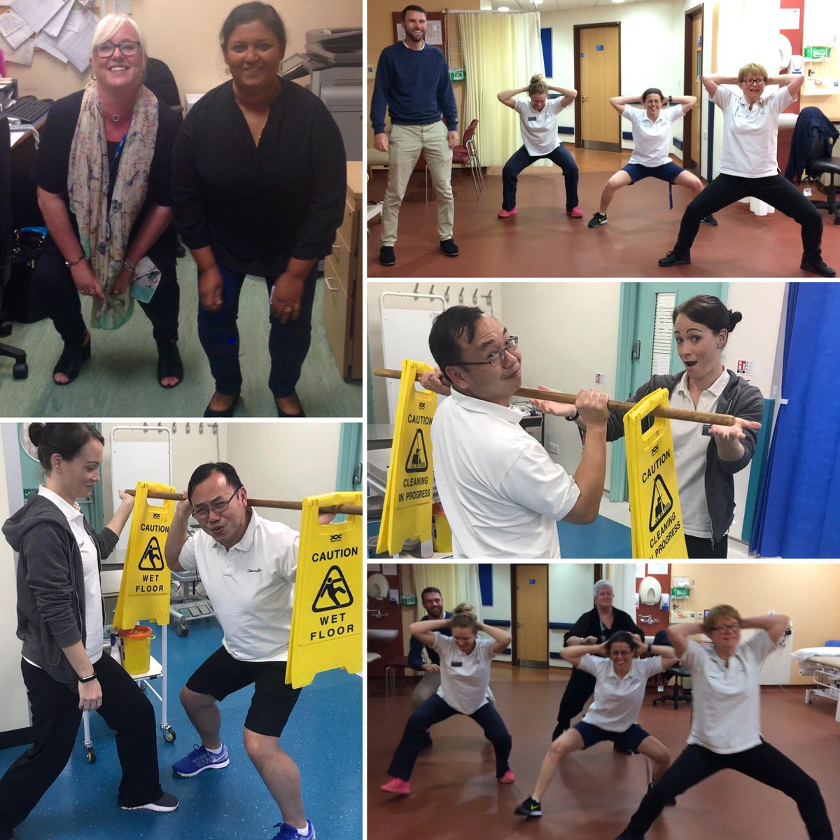 Lots of fun across our sites in South West Essex today with the '12 squats at 12 challenge' 🏋️‍♀️ 😊👍#sitless #movemore #OnYourFeetBritain @Connect_Health_ @PhilCharlesBar @MRWPhysio  @MSK_management @stevenawoor