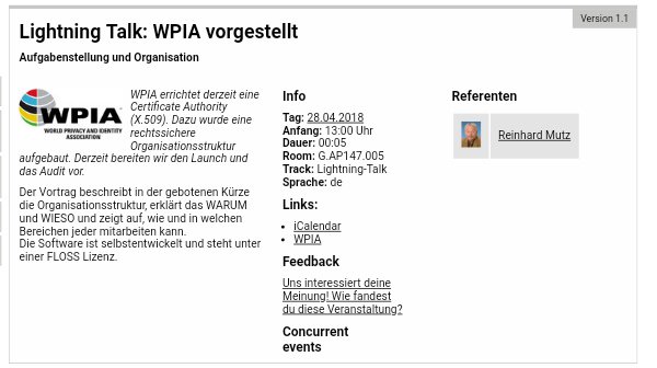 WPIAssociation's tweet photo. It's not to late to visit us @linuxtage 

Drop by tomorrow to visit our booth and attend @reinhard_mz's lightning talk "WPIA vorgestellt" (de)

See you at #GLT18 https://t.co/xCowrzKA60