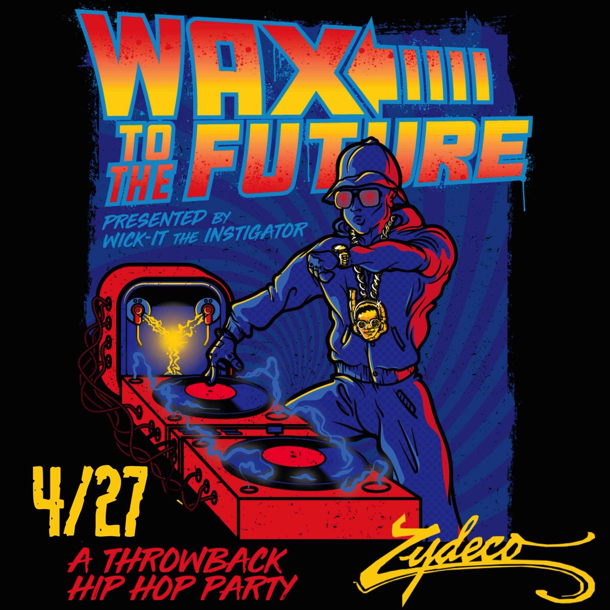MusicBham's tweet photo. @DJWickit presents Wax To The Future live at @Zydecobham this evening at 10pm. https://t.co/BGKRuaA8ue
