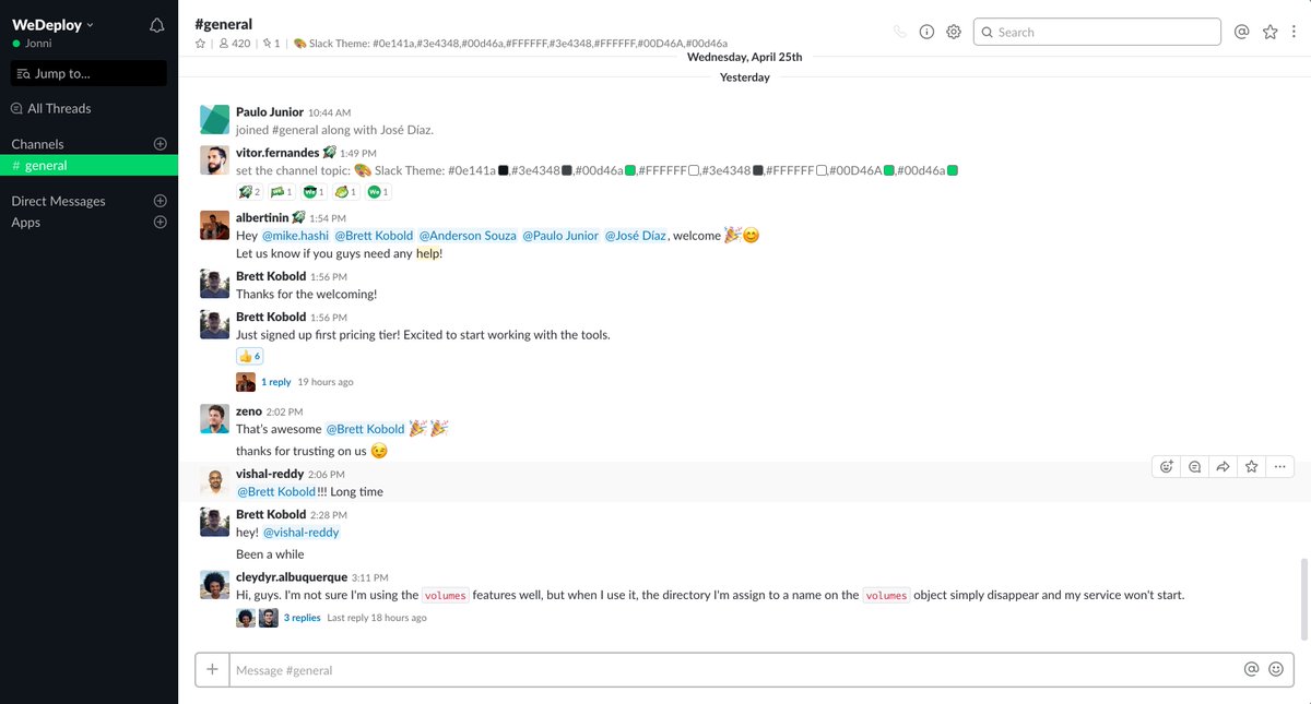 wedeploy's tweet photo. Let's build great things... TOGETHER! 🤜🤛

https://t.co/tr5fA9MjEl https://t.co/uF7kvcpdlB