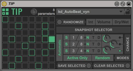 BenjaminToppi's tweet photo. Has anyone used this? It seems extremely powerful. Being able to save a preset of all of a device's parameters then assign that configuration to 1 of 64 slots, is this real life? Ability to trigger random cells? RL?
#ableton #push #push2 #edm #kdevices #maxmsp #max4live https://t.co/pFxSzu4RHa