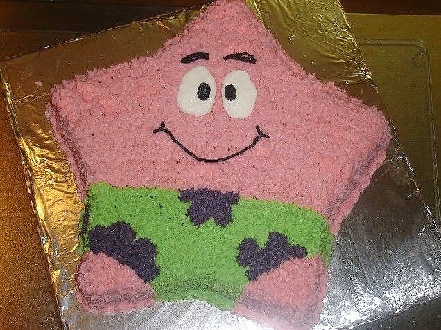 ﾐｸﾙ Twitterissa パトリック Fob の誕生日ケーキがパトリック スポンジボブ って W パトリックおめでとう