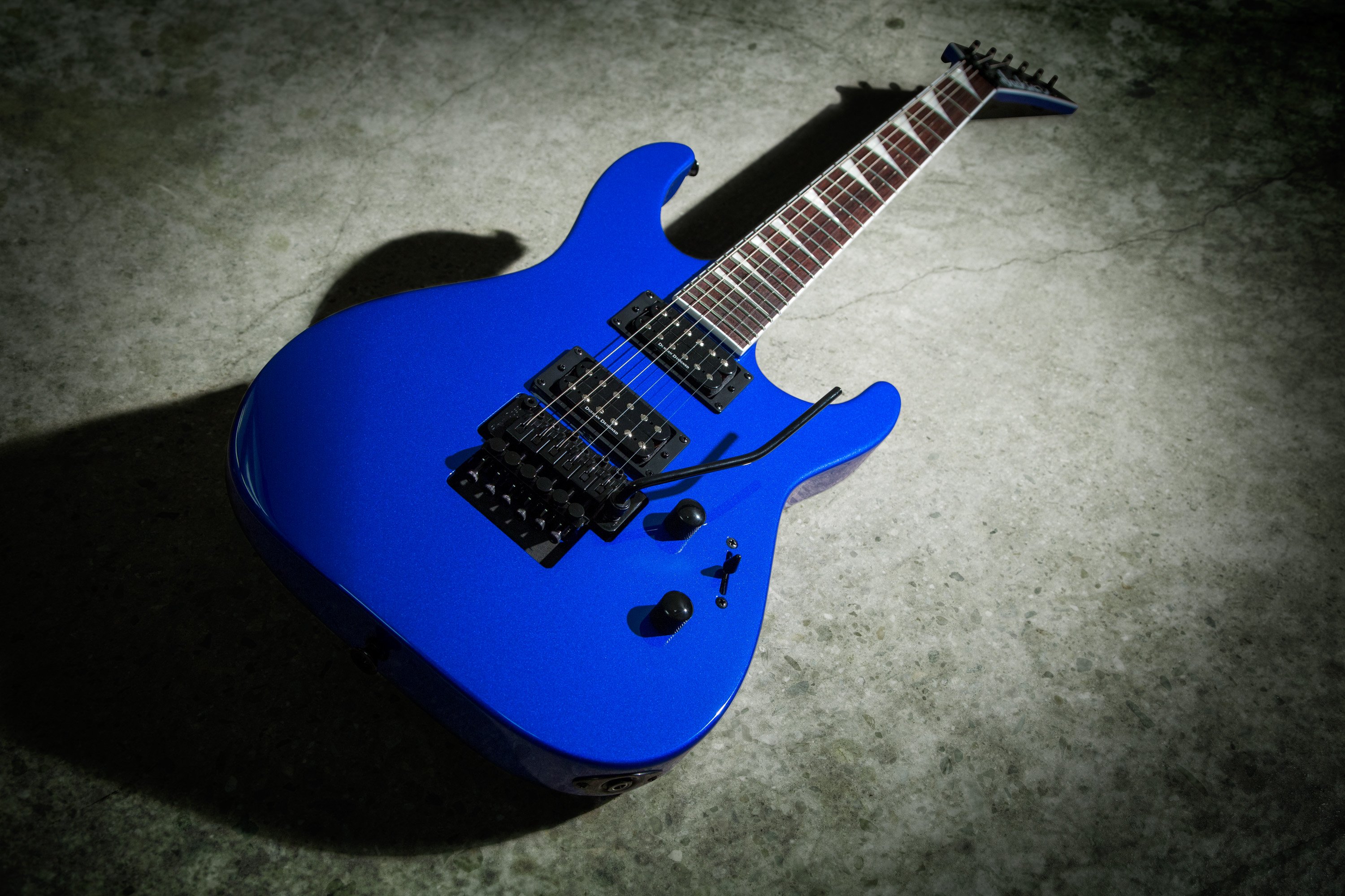 Jackson clearance blue guitar