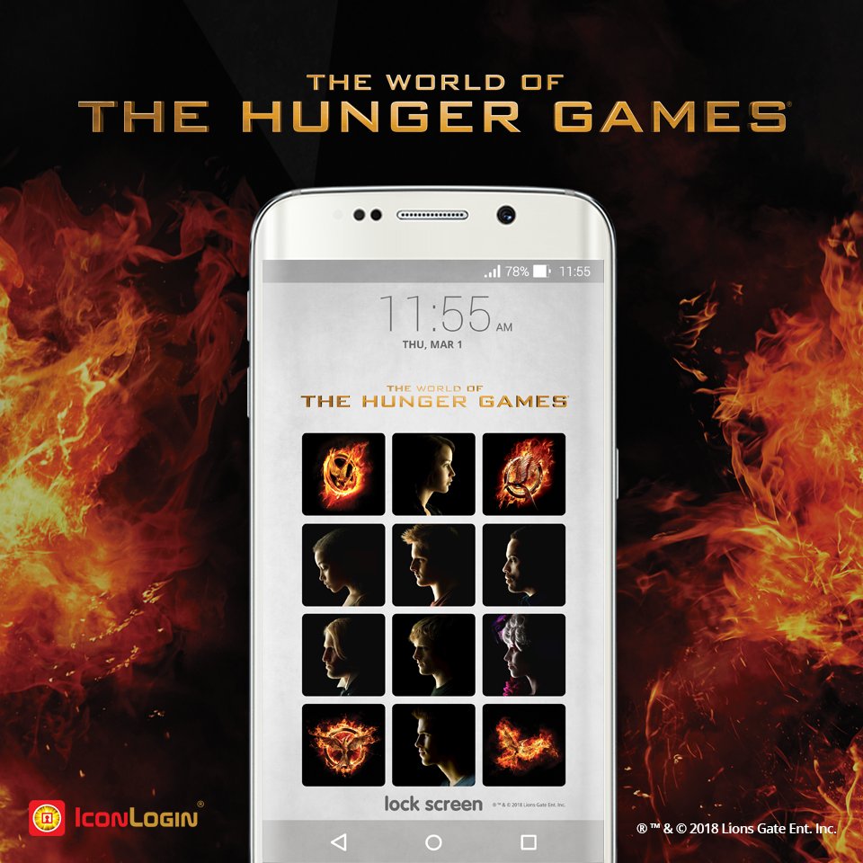 TheHungerGames's tweet photo. Now available for Android devices only!!! The Hunger Games Official Lock Screen App by IconLogin with 5 Keypads to choose from! 🔥😱🔥😱 Download the App for free and purchase your favorite Keypad - will it be this one? https://t.co/bTcHWYCT5a https://t.co/gbTxm9qlqB