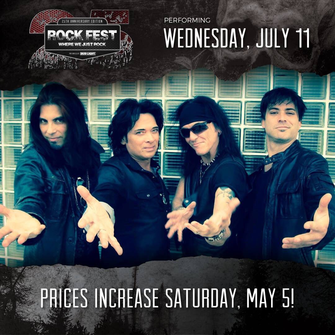 AutographBand's tweet photo. #RockFest in Cadott, Wisconsin! HUGE 3-day Festival, & we play on July 11th. Grab your @RockFestWI TIX now before the price-increase on May 5th!
https://t.co/2ALW5AoDdu ! https://t.co/sHHTGd1q55