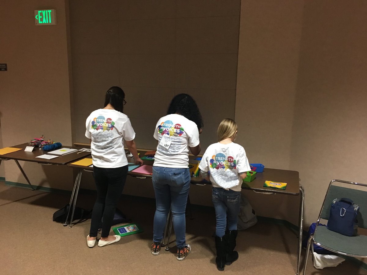 Elementary, middle and high School students work together to set up for our FIRST EVER elementary breakout session! #wcsdstudentvoice #siv2018 #startthemyoung <a href="/StuVoiceWcsd/">WCSD Student Voice</a>