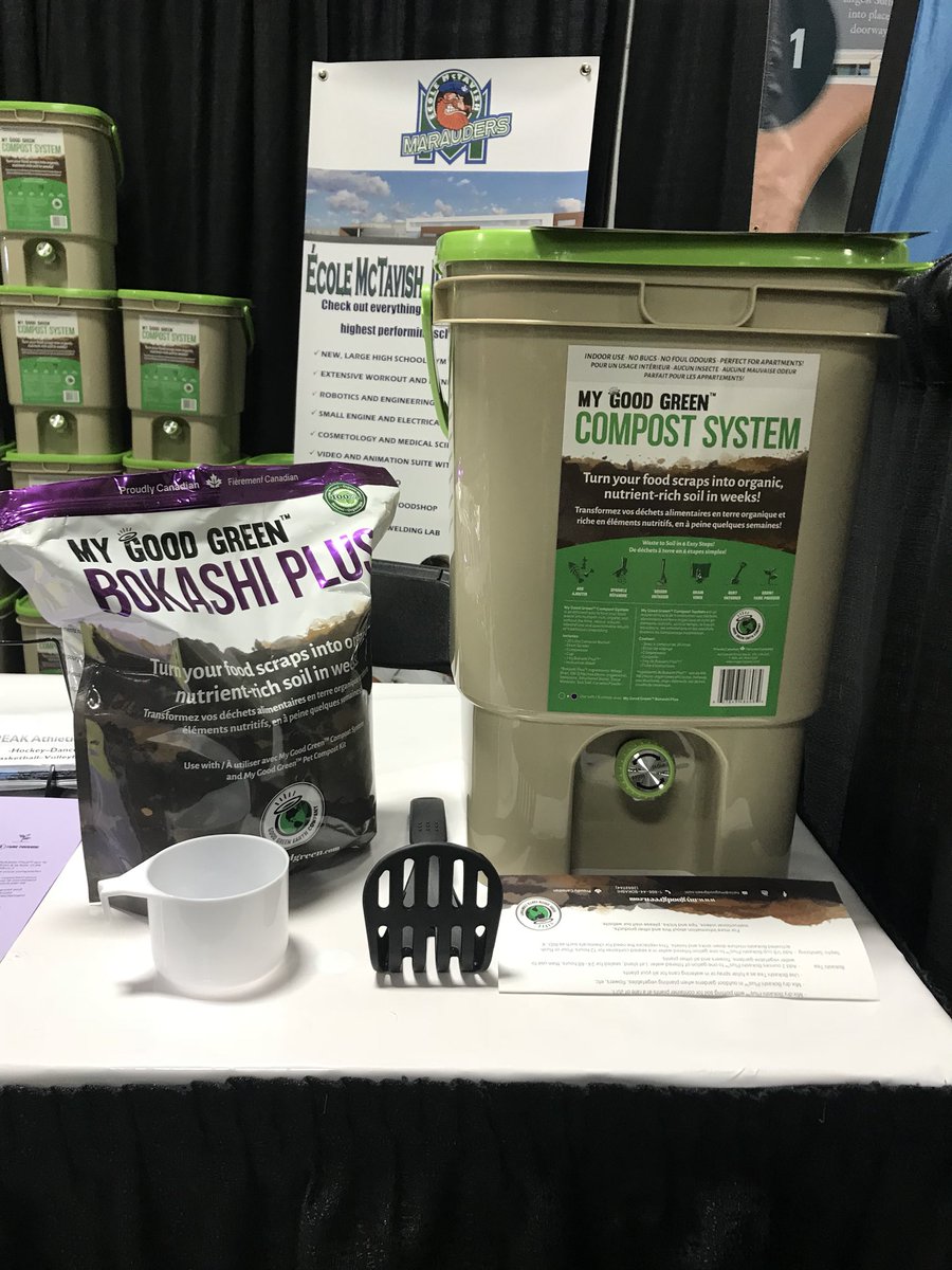 Eco Amigos <a href="/EcoleMcTavish/">Ecole McTavish</a> <a href="/GreenSceneFMPSD/">Green Scene FMPSD</a> <a href="/FMPSD/">Fort McMurray Public School Division</a> promoting Indoor Composting in the Community. Come get your free compost bins at the Spring Trade Show! Booth 402 in the Arena. Thanks <a href="/albertaemerald/">Alberta Emerald Foundation</a> <a href="/GreenTeenRMWB/">Green Teen Program</a> <a href="/battleriver/">Battle River Watershed</a> @McMurrayTourism <a href="/kittycochrane/">Kitty Cochrane</a> for your support!