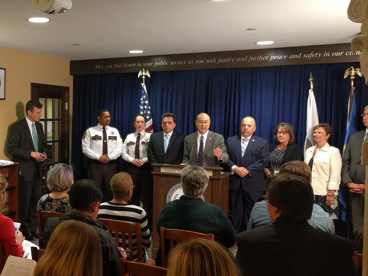 swastvedt's tweet photo. Ramsey County Attorney John Choi announces "culture change" to handling of sexual assault cases. @MPRnews https://t.co/O0w9q9DxAh