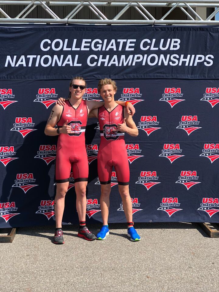 Best of luck to Michael and Alex as they compete in the draft-legal race at Nationals today. Also, check those new Tri suits 👌