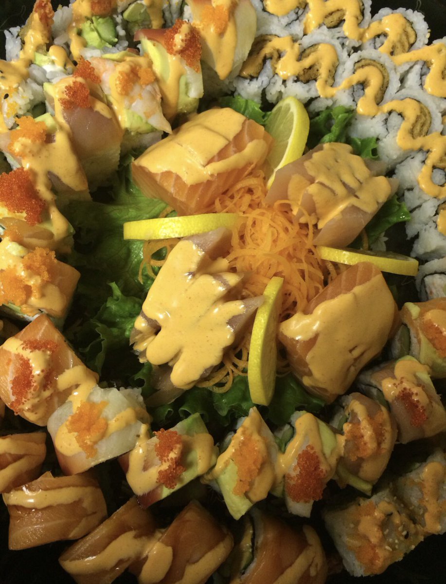 Who’d like a sushi feast this weekend?