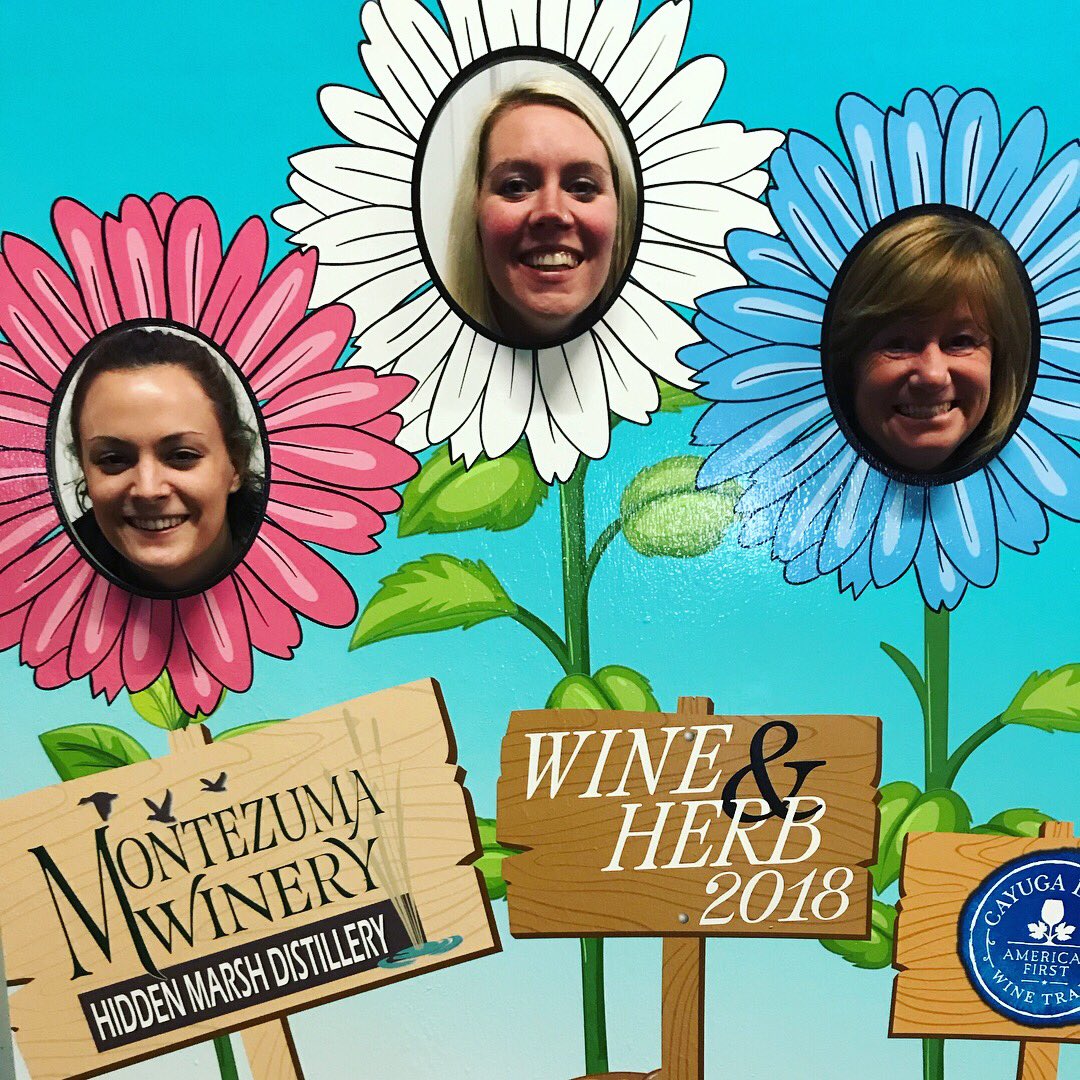 MontezumaWinery's tweet photo. It’s thyme for fine wine! We are all ready to go for Wine &amp; Herb this weekend. 😄🍷🌱 #mtzwinery #tgif https://t.co/jSCDPFRPa1