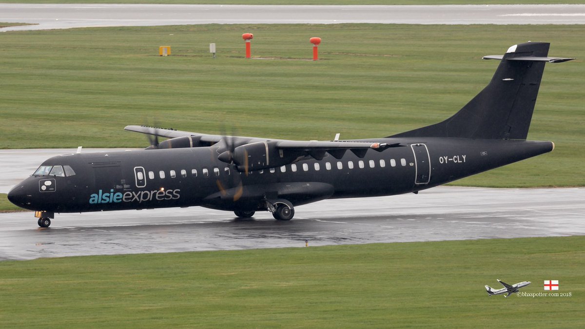 bhxspotter33's tweet photo. Alsie Express ATR-72 OY-CLY with West Brom & Swiss AF return. | The Alternative BHX website | https://t.co/d25RgyND52
#potn #avgeek #bhx #alsieexpress #wba https://t.co/0K6xC4XhHh